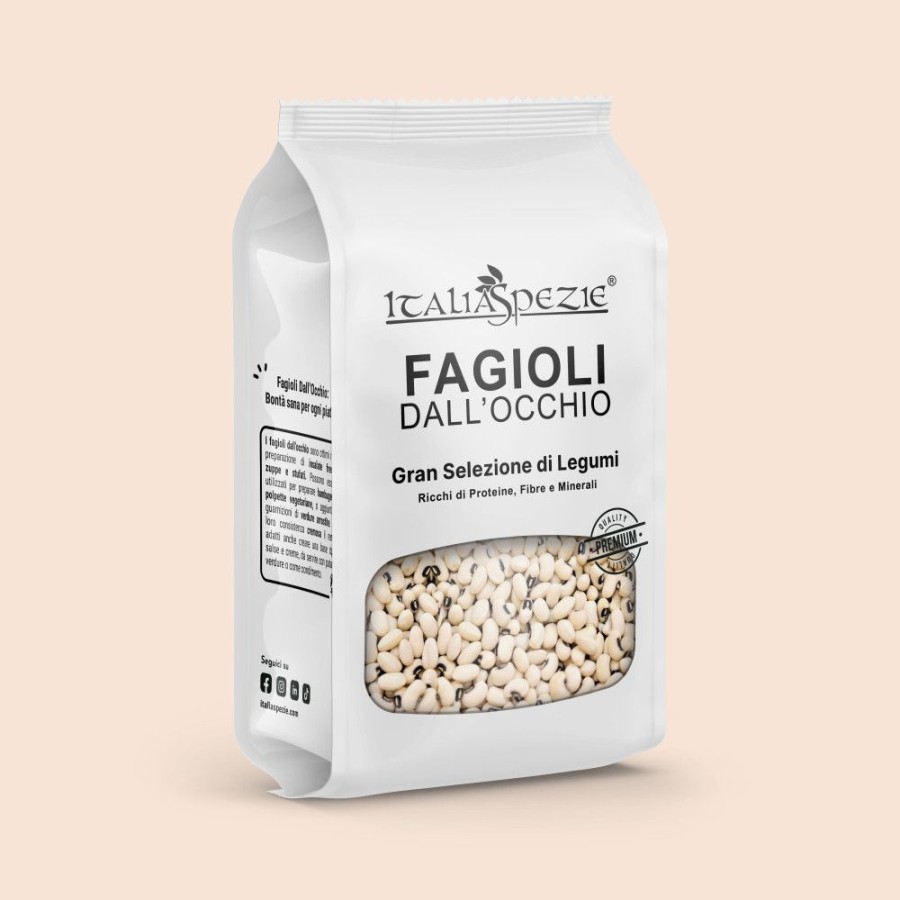 Italia spezie Legumi Cereali E Farine | Fagioli Dall'Occhio - Fagioli Occhio Nero - Acquista Su Italia Spezie