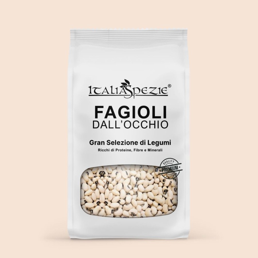 Italia spezie Legumi Cereali E Farine | Fagioli Dall'Occhio - Fagioli Occhio Nero - Acquista Su Italia Spezie