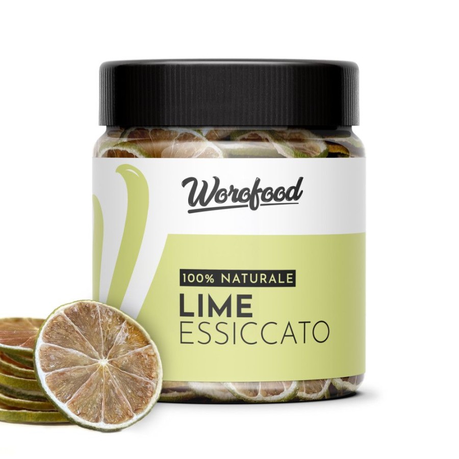 Italia spezie Frutta | Lime Essiccato A Fette Al Naturale, Senza Zucchero, Senza Additivi