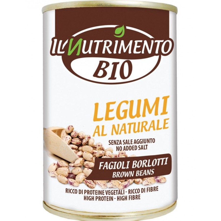 Italia spezie Legumi Cereali E Farine | Fagioli Borlotti Naturali - 400G