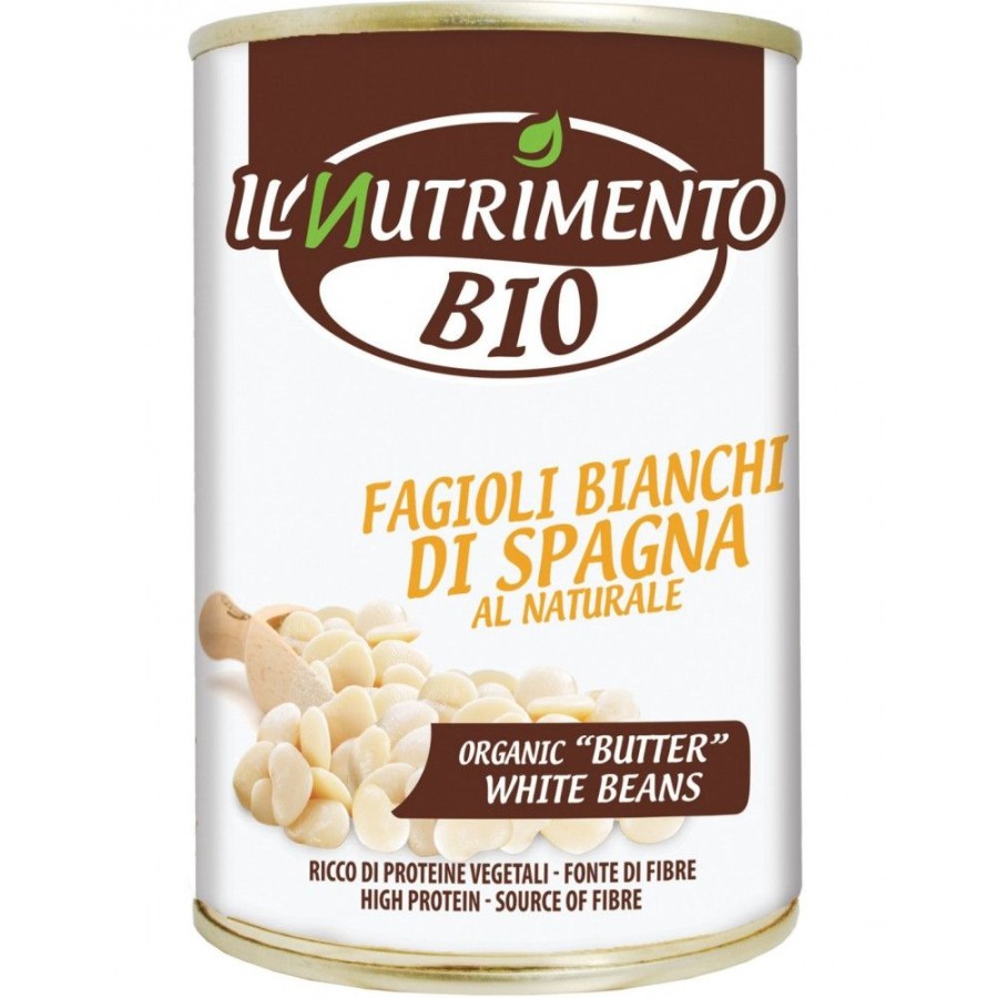 Italia spezie Legumi Cereali E Farine | Fagioli Bianchi Spagna Naturali - 400G