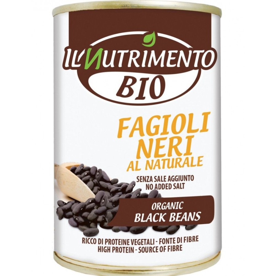 Italia spezie Legumi Cereali E Farine | Fagioli Neri Naturali - 400G